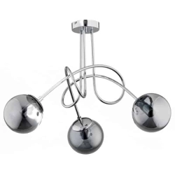 kinkiecik.pl Nowoczesna lampa sufitowa TANGO GLASS 3 PŁ 61093 ALFA