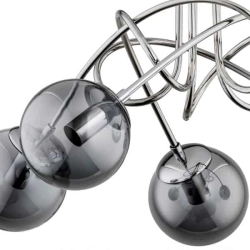 kinkiecik.pl Nowoczesna lampa sufitowa TANGO GLASS 5 PŁ 61095 ALFA