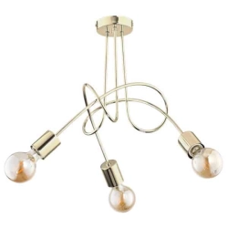 kinkiecik.pl Plafon 3 punktowy TANGO GOLD śr. 48cm 28313 ALFA