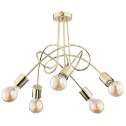 kinkiecik.pl Plafon 5 punktowy TANGO GOLD 28315 ALFA