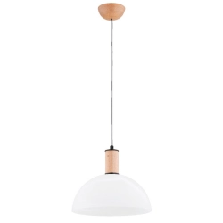 Lampa wisząca TERRIN DREWNIANA 1xE27 61401 ALFA