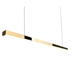 Trio 1 P0425D lampa wisząca złota ściemnialna MaxLight - zdjęcie dodatkowe 1