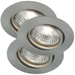 Oprawa downlight Triton 3-Kit szczotkowana stal 54540132 Nordlux - zdjęcie produktu