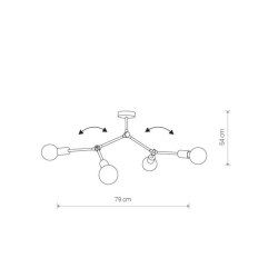 Lampa wisząca TWIG IV 9140 Nowodvorski - zdjęcie dodatkowe 1