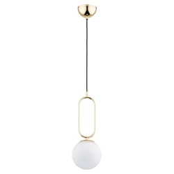 Lampa wisząca VAVIL ZŁOTA 1xE14 61232 ALFA