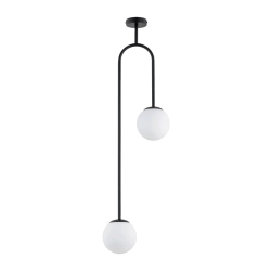Lampa sufitowa VECTOR CZARNA 2xE14 62448 ALFA