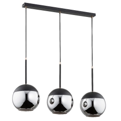 Lampa wisząca VOLDA CZARNA 3xE27 62158 ALFA