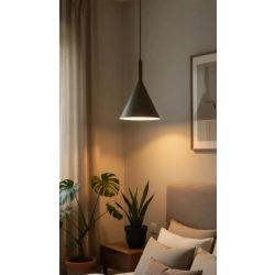 Lampa wisząca Velvet 1xE27 beżowa 61681 ALFA