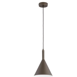 Lampa wisząca Velvet 1xE27 beżowa 61681 ALFA