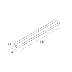 Kinkiet Trio 7W, Czarny, IP44, 4000K W0407D MaxLight