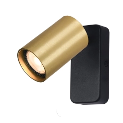 Kinkiet Nesto WL-23436-1-BK-GD Italux