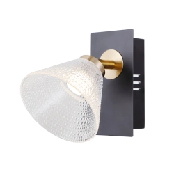 Kinkiet Orella WL-34393-1-BK-HBR Italux
