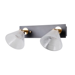 Kinkiet Orella WL-34393-2-BK-HBR Italux