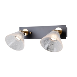 Kinkiet Orella WL-34393-2-BK-HBR Italux