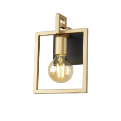 kinkiecik.pl Kinkiet Primero WL-44003-1-BK-GD ITALUX