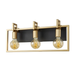 Kinkiet Primero WL-44003-3-BK-GD Italux - zdjęcie produktu