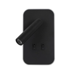 Kinkiet Doria WL-83957-1-BK Italux