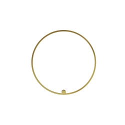Kinkiet Ringa L 1xLED złoty WL0116-L-GD yaskr