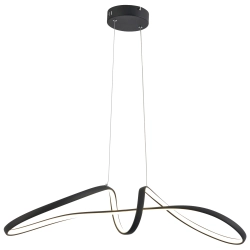 Weva - lampa wisząca LED czarny mat 343501-30 REALITY