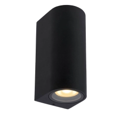 Kinkiet ZARO 2xGU10 IP44 czarny 69801/02/30 Lucide - zdjęcie produktu