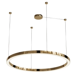 Żyrandol Aurum L 1xLED złoty PL0116-130 yaskr