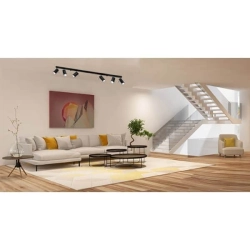 Listwa Spot Plafon RING 6L czarny SL.0334 SOLLUX LIGHTING