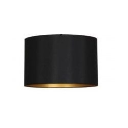 Abażur czarno-złoty Walec śr 38cm do lampy ALICE Nowodvorski - zdjęcie produktu