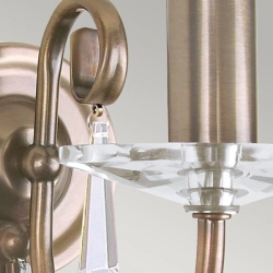 kinkiecik.pl Kinkiet Aegean – 1 źródło światła – Stary mosiądz AG1-AGED-BRASS Elstead Lighting