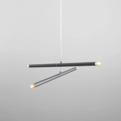 Lampa wisząca TUBO 4 Steel 1072L5 Aldex - zdjęcie produktu