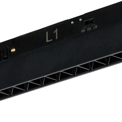 ALFA KIRA TRACK MAGNETIC 2LINE 24W CCT SWITCH DIMM BK AZ6241 AZZARDO