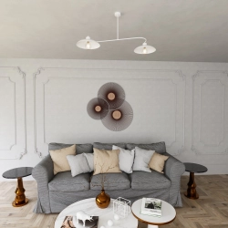 Żyrandol FOSTER 2 WHITE 1354/2 EMIBIG Lighting