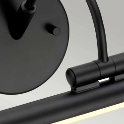 kinkiecik.pl Duża obrazówka Alton – Wbudowana taśma LED – Czarna ALTON-PL-L-BLK Elstead Lighting
