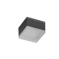 Apulia S (dark grey) LED 10W 800lm 3000K IP54 METAL ACRYL AZ4338 AZZARDO