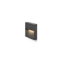 AQILA SQ ścienna antracyt 230V LED 6W IP54 3000K R12544 Rendl light studio - zdjęcie produktu