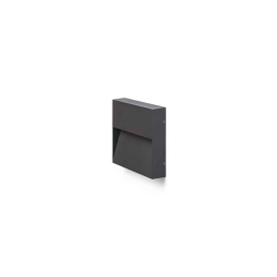AQILA SQ ścienna antracyt 230V LED 6W IP54 3000K R12544 Rendl light studio - zdjęcie produktu