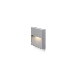 AQILA SQ ścienna szara 230V LED 6W IP54 3000K R12543 Rendl light studio - zdjęcie produktu