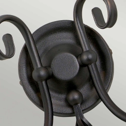 kinkiecik.pl Kinkiet Artisan – 2 źródła światła – Czarny ART2-BLACK Elstead Lighting