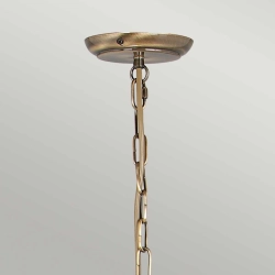 kinkiecik.pl Żyrandol Artisan – 3 źródła światła – Stary mosiądz ART3-AGD-BRASS Elstead Lighting