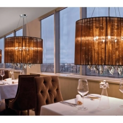Lampa wisząca SIDNEY AZ0511 brąz AZZARDO