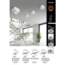 Plafon NINO 4 WHITE AZ1387 AZZARDO