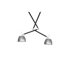 Lampa wisząca ZYTA 2 S PENDANT złota AZ4191+AZ2593+AZ2593 śr.18cm AZZARDO
