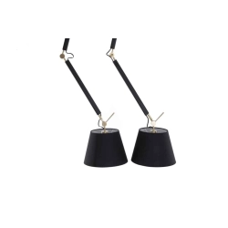 Lampa wisząca ZYTA 2 S PENDANT złota AZ4191+AZ2603+AZ2603 śr.36cm AZZARDO