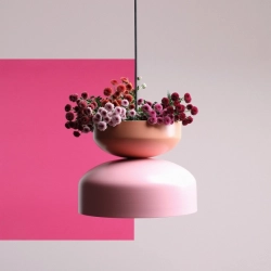 Lampa sufitowa TULA DARK BABY PINK + CORAL (30 + 22) 1132G18_11_C Aldex - zdjęcie dodatkowe 1