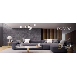 kinkiecik.pl Lampa sufitowa złota DORADO 6 LP-002/6C PRESTIGE