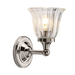 kinkiecik.pl Kinkiet Austen – 1 źródło światła – Polerowany nikiel BATH-AUSTEN1-PN Elstead Lighting