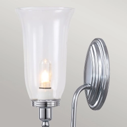 kinkiecik.pl Kinkiet Blake – 1 źródło światła – Polerowany chrom BATH-BLAKE2-PC Elstead Lighting