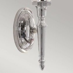 kinkiecik.pl Kinkiet Dryden – 1 źródło światła- Polerowany chrom BATH-DRYDEN2-PC Elstead Lighting