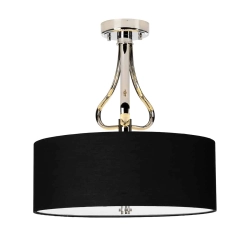 kinkiecik.pl Półplafon Falmouth – 3 źródła światła – Polerowany chrom BATH-FALMOUTH-SF-PC Elstead Lightnig
