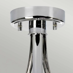 kinkiecik.pl Półplafon Falmouth – 3 źródła światła – Polerowany chrom BATH-FALMOUTH-SF-PC Elstead Lightnig
