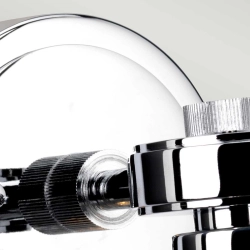 kinkiecik.pl Kinkiet Gunnis – 1 źródło światła – Polerowany chrom BATH-GUNNIS1-PC Elstead Lighting